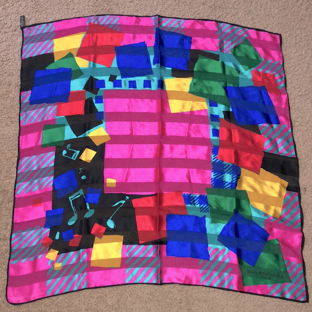 Balenciaga Womens Scarf